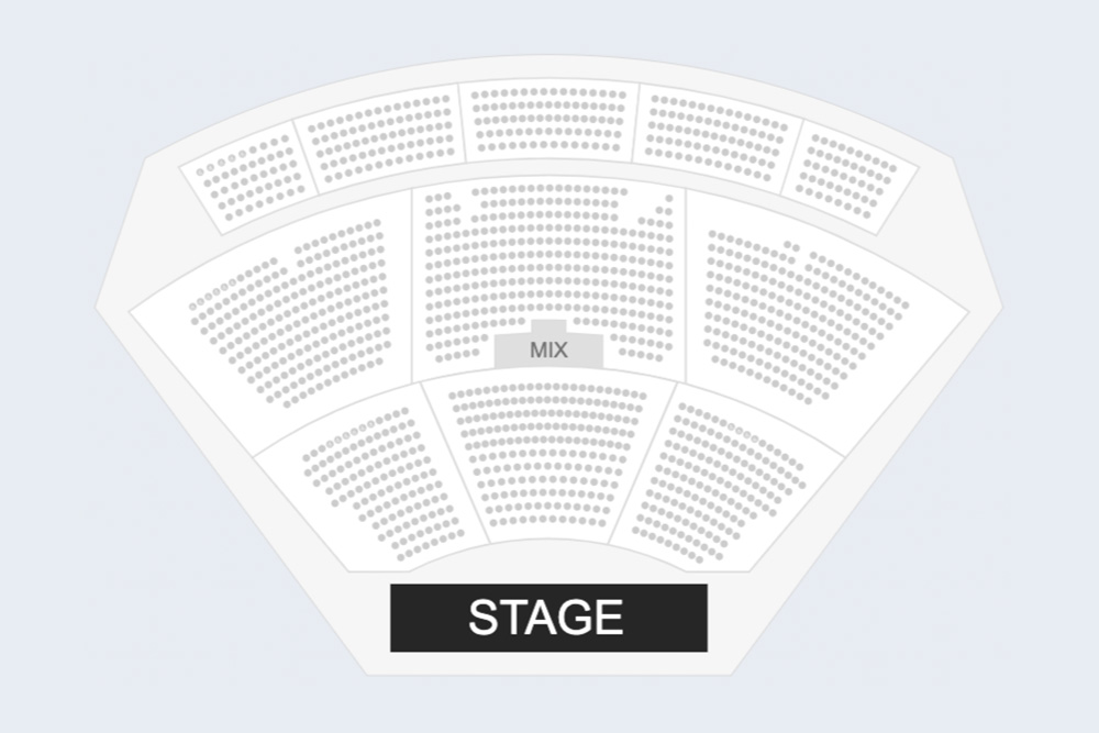 Criss Angel Mindfreak Seating Map